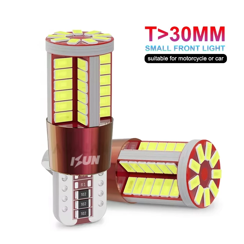 Lampu LED T10 W5W 57 SMD 3014
