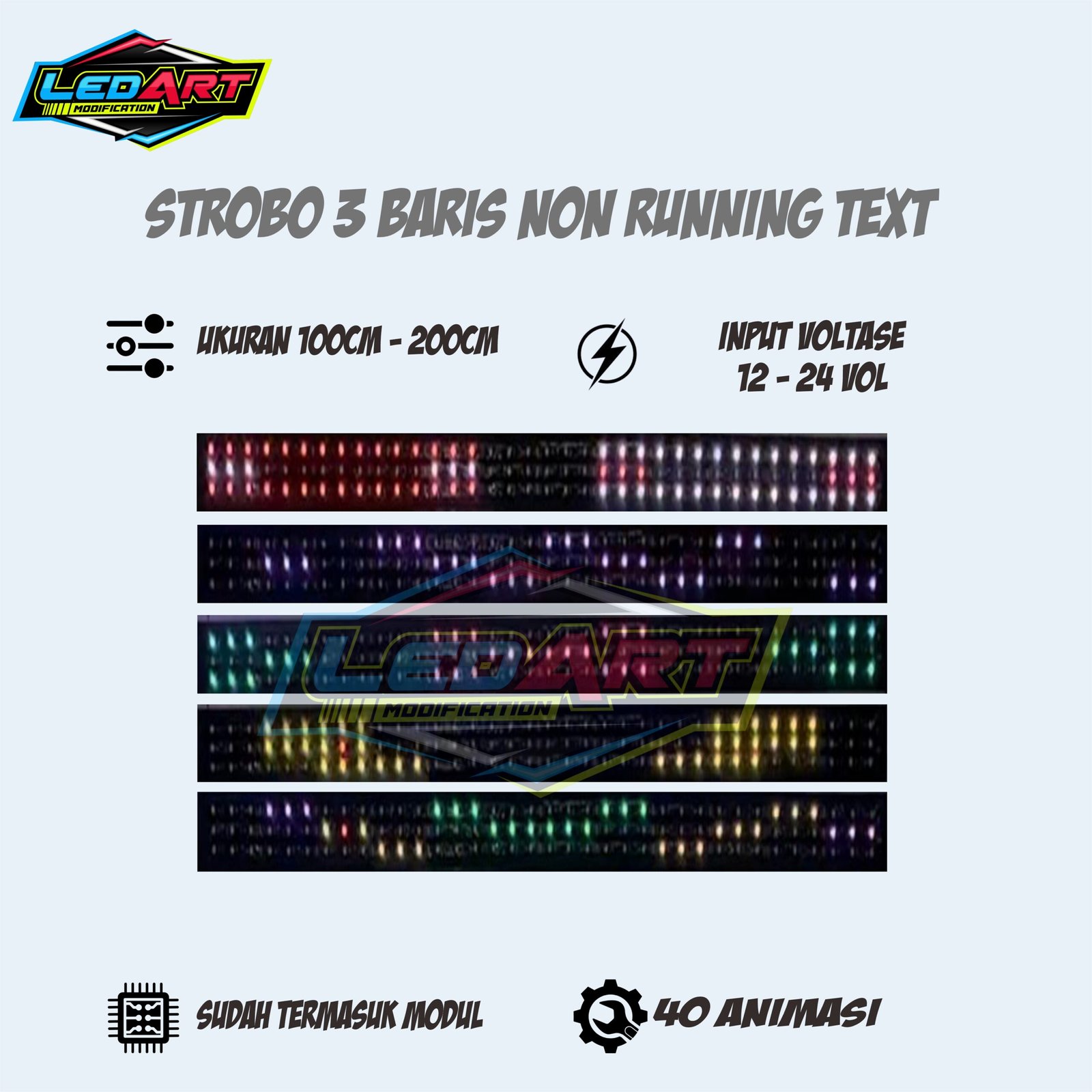 Strobo 3 Baris