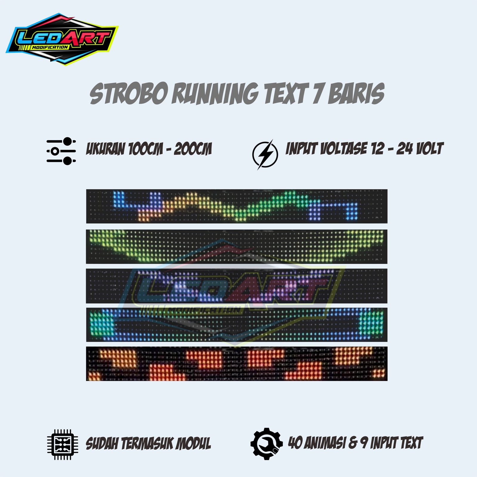Strobo 7 Baris